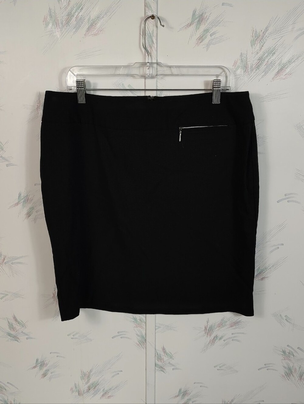 Lane Bryant Black Pencil Skirt 16